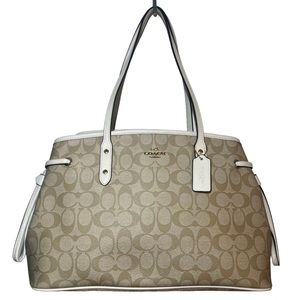 Authentic Coach Drawstring Carryall Bag